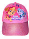 Nickelodeon Kids' Jockey Fabric Sunscreen Hat Paw Patrol Fuchsia