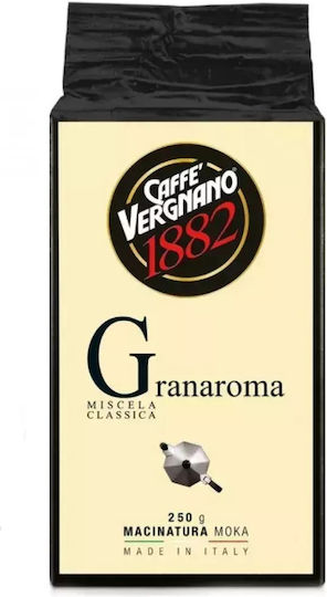 Caffe Vergnano 1882 Cafea Espresso Gran Aroma Măcinat 250gr