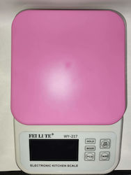 Digital Kitchen Scale Up To 5kg Pink