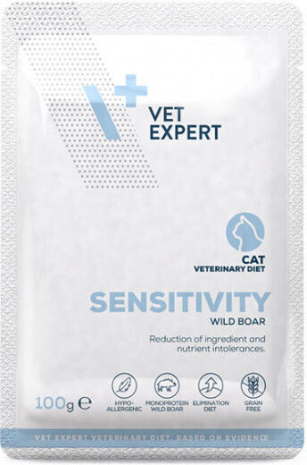 VetExpert Sensitivity Cat Υγρή Τροφή για Γάτες σε Φακελάκι 100gr
