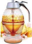 AJ Honey Dispenser No Drip Glass