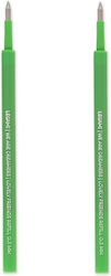 Legami Milano Lovely Friends Replacement Ink for Ballpoint in Green color 2pcs