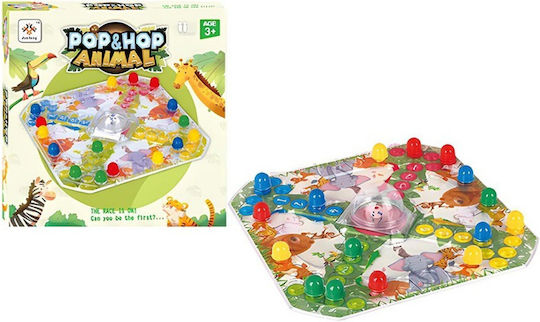 Board Game Pop & Hop - Animals for 2-5 Players 3+ Years Old (EN)