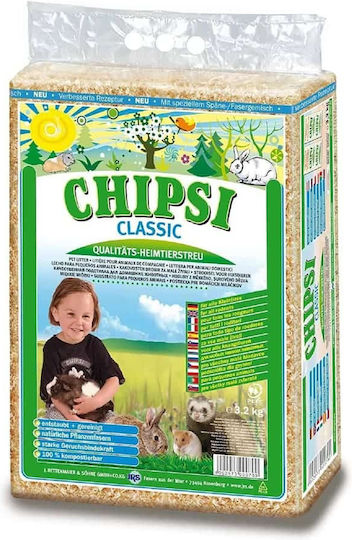 Chipsi Classic Ροκανίδια για Κλουβί Τρωκτικών 1kg