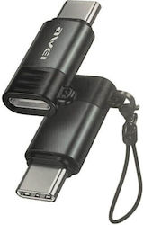 Awei A12 Lightning female σε USB-C male