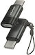 Awei A12 Μετατροπέας Lightning female σε USB-C male 1τμχ