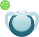 Nuk Pacifier Silicone Star Light Blue with Case...