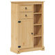 vidaXL Badezimmerschrank B70xT33xH110cm Braun