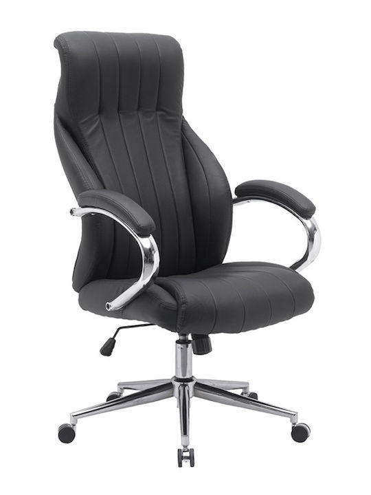 Zita Plus A8960 Scaun De Birou De Director Cu Inclinare Neagră