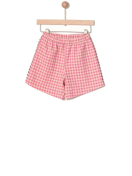 Kinder Shorts/Bermudas Stoff Rosa