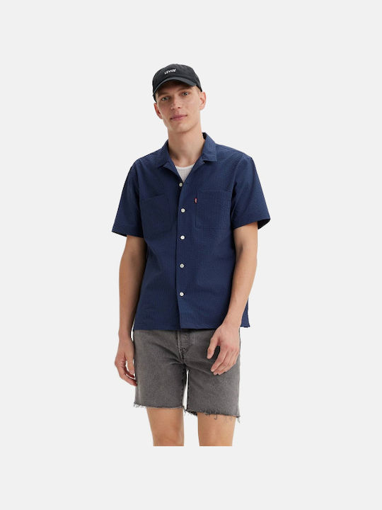 Levi's Standard Camp Men's Shirt Blue