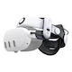 BOBOVR Battery Strap for Meta Quest 3 in White Colour