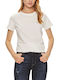 Guess Damen T-shirt Ecru