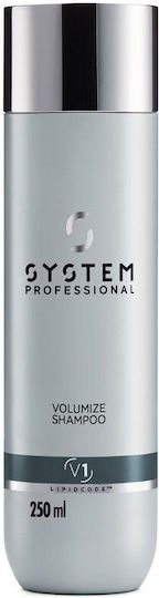 System Professional Forma Volumize V1 Шампоан за Хидратация и Обем за Всички Типове Коса 250ml