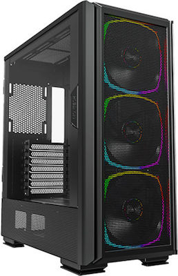 Montech Sky Two GX Midi Tower Computer Case with Window Panel Black