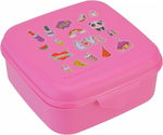 Love Plastic Kids' Food Container 0.85lt Pink x x 6.5pcs