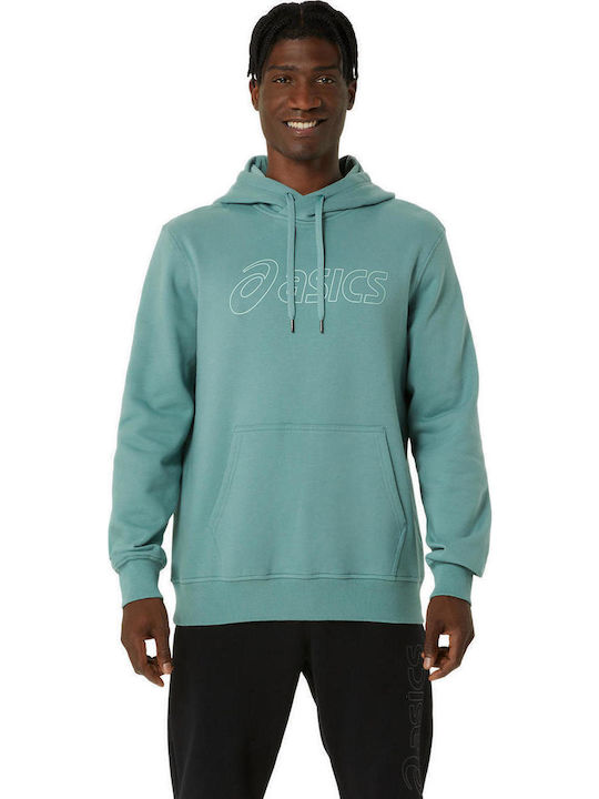 ASICS Φούτερ με Κουκούλα Grn