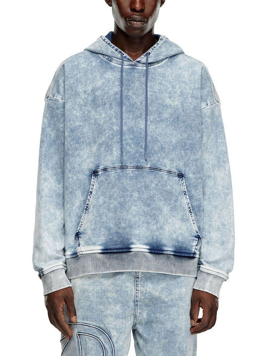 Diesel Blue mit Kapuze