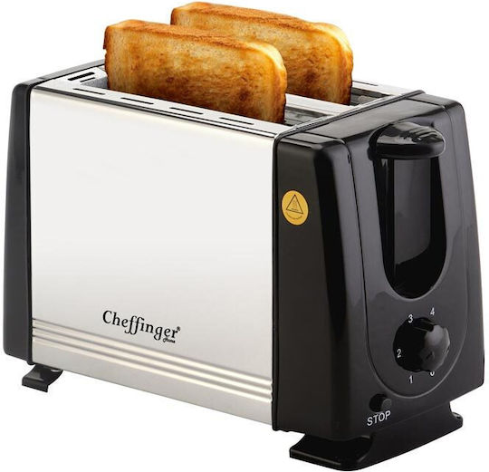 Cheffinger Тостер Двуместна Inox