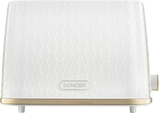 Sencor Тостер Двуместна 930W Бяла