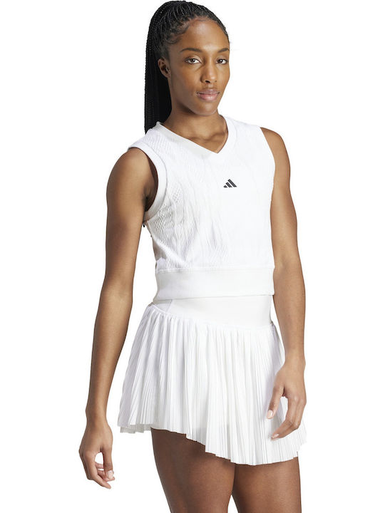 adidas Aeroready IT4688 Bluza Albă Femeie