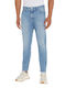 Men's Jeans Pants with Regular Tapered Fit Blue