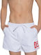 Mike Men's Swimwear Bermuda White