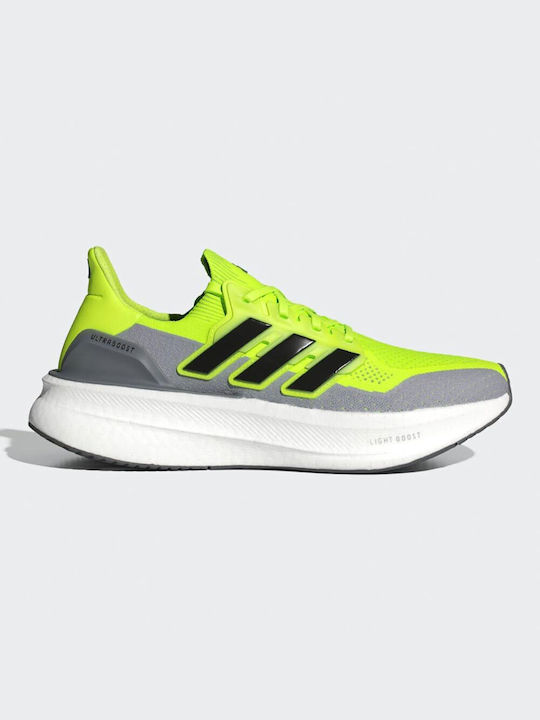 Adidas Ultraboost 5 Ανδρικά Αθλητικά Παπούτσια Running Lucid Lemond / Core Black / Ftw White