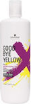 Schwarzkopf Good Bye Yellow Shampoos Color Maintenance for Coloured Hair 1000ml