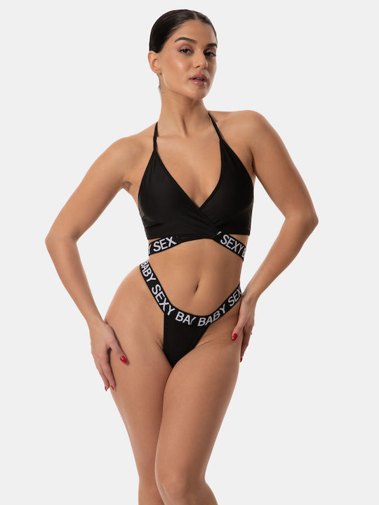 Set de lenjerie sport negru