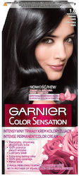 Garnier Garnier Color Sensation Cremă Vopsea De Păr 1.0 Negru Onix Intens