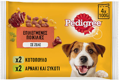 Pedigree Vital Protection Umedă pentru Câini Câine cu Miel și Pui în Plic 4 x 100gr.