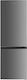 Heinner Ψυγειοκαταψύκτης 293lt Total NoFrost Υ186xΠ60xΒ60εκ. Inox HCNF-HM293XE++
