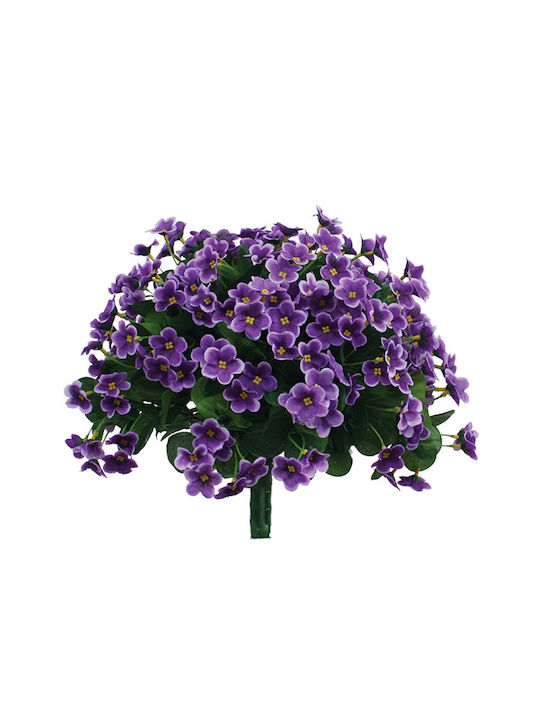 Marhome Buchet din Flori Artificiale Purple 38cm 1buc