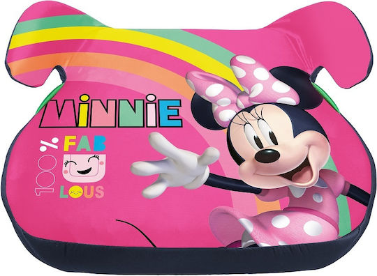 AMiO Minnie Καθισματάκι Αυτοκινήτου Booster i-Size Ροζ 15-36 kg