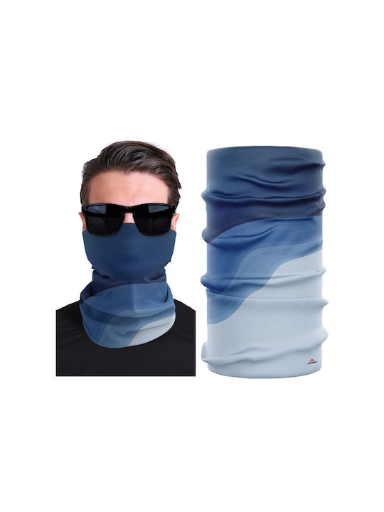 AGVpro Motorradfahrer-Bandana Blau Farbe