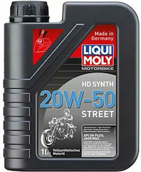 Liqui Moly Synthetic Motorcycle Oil for Four-Stroke Engines 20W-50 1lt