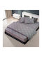 Beauty Home Duvet Cover Set Cotton Single with Pillowcase 160x240 Mornos Art 11182 Embrime