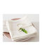 Atmosphera Napkin Cotton Set 4pcs Chambray White 40x40cm