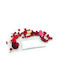 Plate Shallow Square Glass Transparent 25x25cm