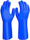 Ingco Arbeitshandschuhe Blau PVC 1Stück