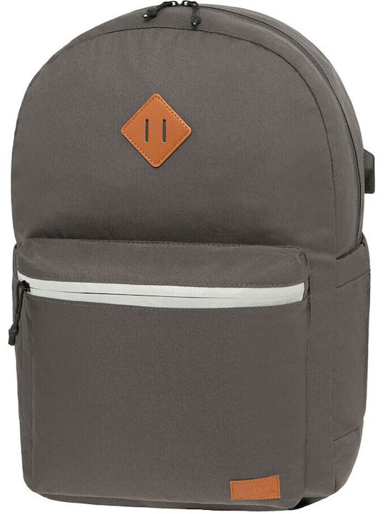 Polo School Bag Backpack Junior High-High School in Gray color 25lt 2023