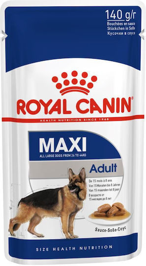 Royal Canin Maxi Wet Dog Food in Cans with Meat 140gr