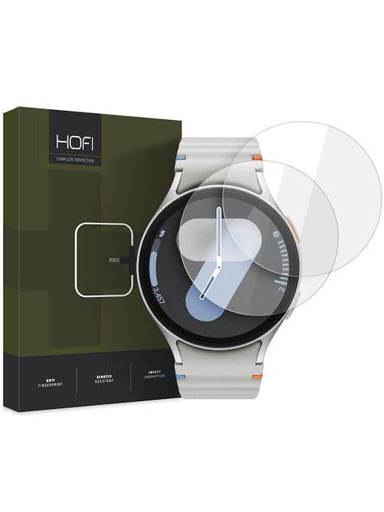 Hofi Glass Pro+ 2-pack Tempered Glass for the Galaxy Watch 4 / 5 / 6 / 7 (44mm) 2pcs