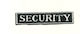 Security Chest Badge Black White
