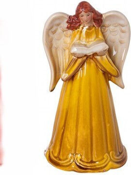 Etoile De Crăciun Ceramică Figurină Lungime 7.5cm.
