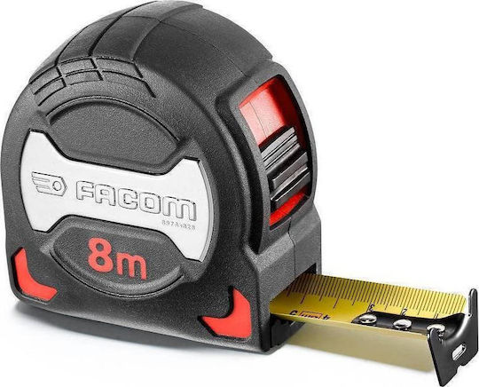 Facom Banda de măsurat cu resetare automată 28mm x 8m