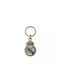 Real Madrid Keychain Metallic