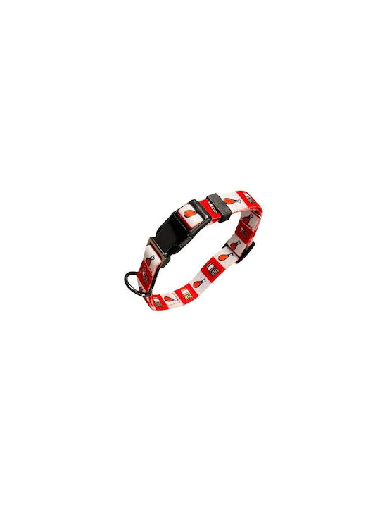 Περιλαίμιο Dog Collar in Red color Small / XSmall