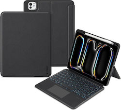 Tech-Protect Flip Cover Σιλικόνης με Πληκτρολόγιο (iPad Pro 2024 11") Μαύρη Tech-Protect Flip Cover Σιλικόνης με Πληκτρολόγιο (iPad Pro 2024 11") Μαύρη